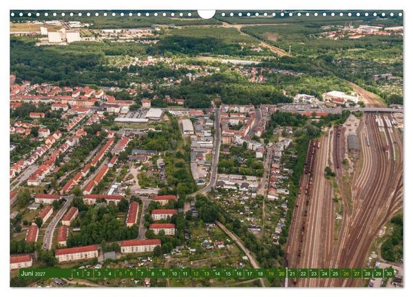 Produktbild: Eberswalde in Luftbildern (Wandkalender 2027 DIN A3 quer), CALVENDO Monatskalender