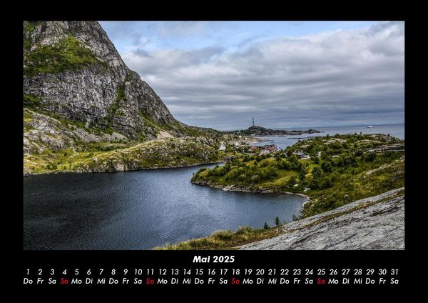 Produktbild: Berge 2025 Fotokalender DIN A3