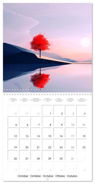Produktbild: Minimalist Travel (Wall Calendar 2026 12 &times; 12 Inch) CALVENDO 12 Month Wall Calendar