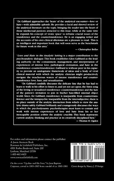 Produktbild: Love and Hate in the Analytic Setting