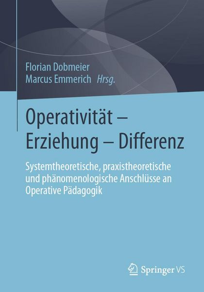 Produktbild: Operativit&auml;t - Erziehung - Differenz