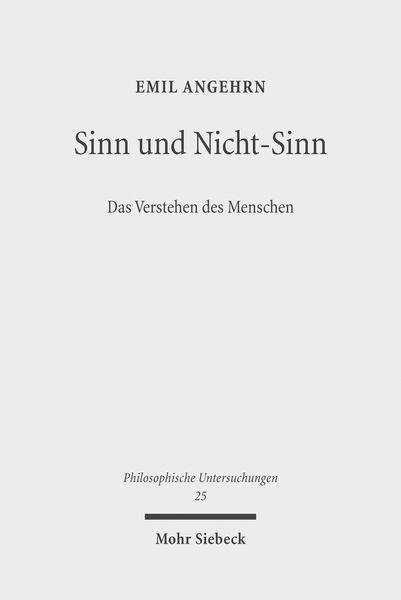 Produktbild: Sinn und Nicht-Sinn