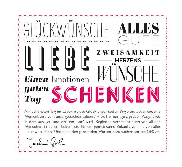 Produktbild: Was ich euch w&uuml;nsche zur Hochzeit