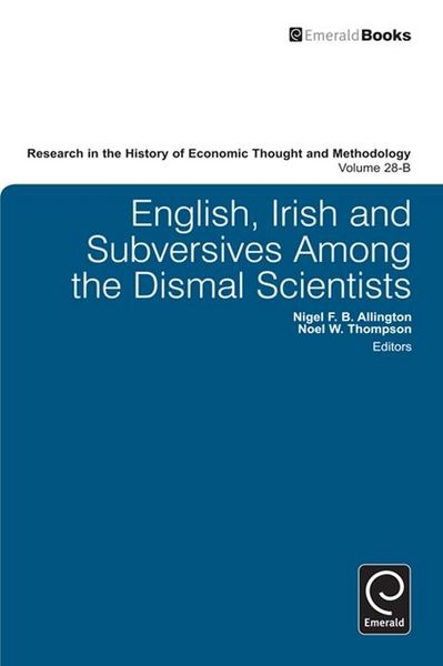 Produktbild: English, Irish and Subversives Among the Dismal Scientists