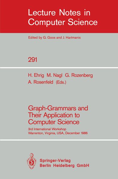 Produktbild: Graph-Grammars and Their Application to Computer Science
