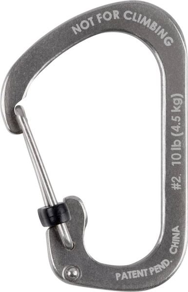 NITE Ize CSL2-11-R6 Karabiner SlideLock Gr. 2 8.9mm x 43.6mm x 2.5mm 1St.