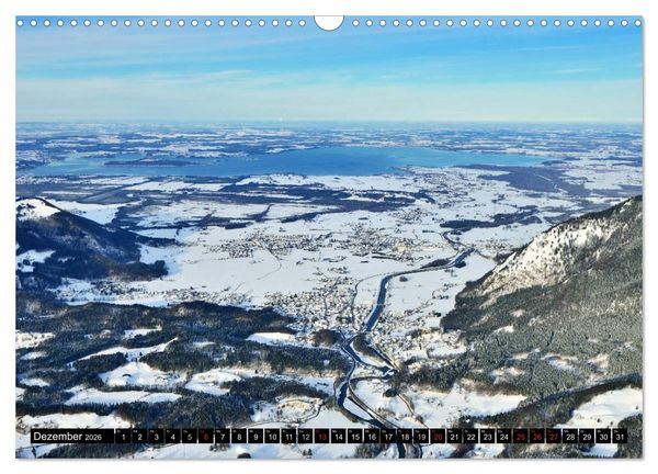 Produktbild: Der Chiemgau von oben (Wandkalender 2026 DIN A3 quer), CALVENDO Monatskalender