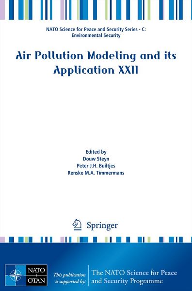 Produktbild: Air Pollution Modeling and its Application XXII