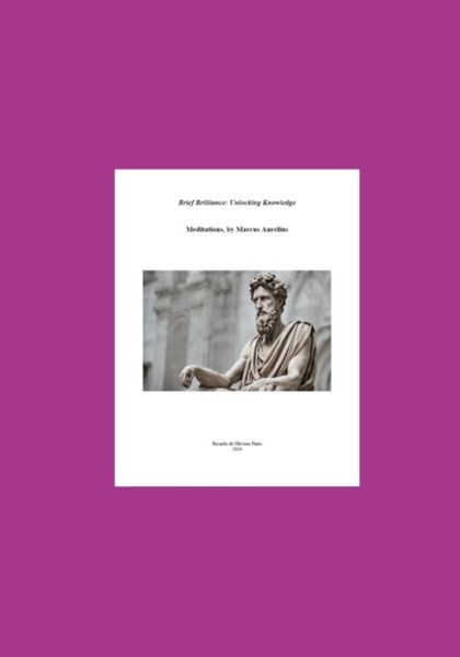 Produktbild: Brief Brilliance Unlocking Knowledge: Meditations, By Marcus Aurelius