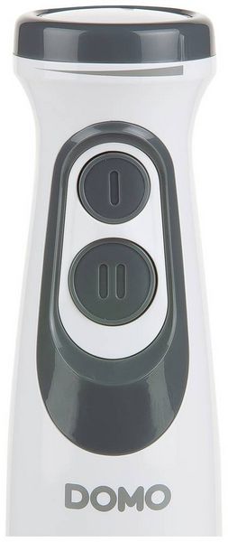Produktbild: DOMO DO1089M Stabmixer 600 W mit Messbecher, Mixstab f&uuml;r Suppen, Schneebesenaufsatz, mit Zerkleinereraufsatz Wei&szlig;