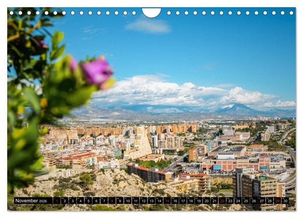 Produktbild: ALICANTE INSIDE - Monatskalender &uuml;ber die Stadt Alicante (Wandkalender 2026 DIN A4 quer), CALVENDO Monatskalender