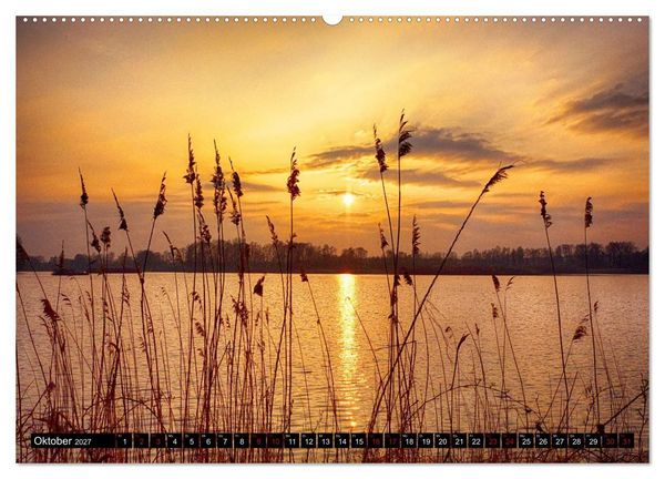 Produktbild: Naturparadies Mei&szlig;endorfer Teiche &ndash; Rund um den H&uuml;ttensee (hochwertiger Premium Wandkalender 2027 DIN A2 quer), Kunstdruck in Hochglanz