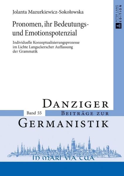 Produktbild: Pronomen, ihr Bedeutungs- und Emotionspotenzial