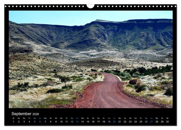 Produktbild: Namibia 2026 Farben der W&uuml;ste (Wandkalender 2026 DIN A3 quer), CALVENDO Monatskalender