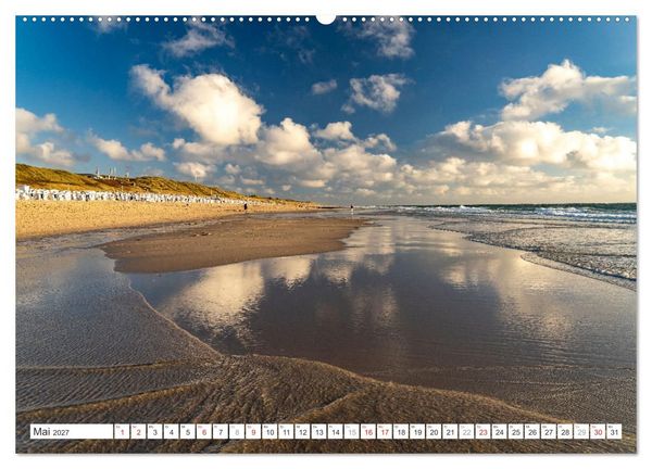Produktbild: Meerblick - die Nordsee (Wandkalender 2027 DIN A2 quer), CALVENDO Monatskalender