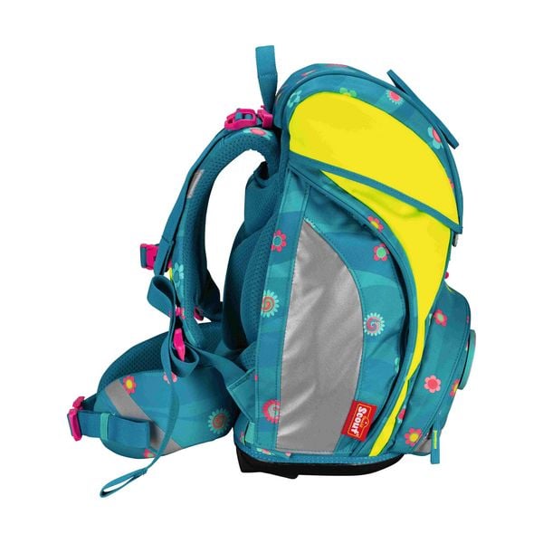 Produktbild: Scout Schulranzen Set Alpha, Schulranzen Set, 4tlg, Little Flowers