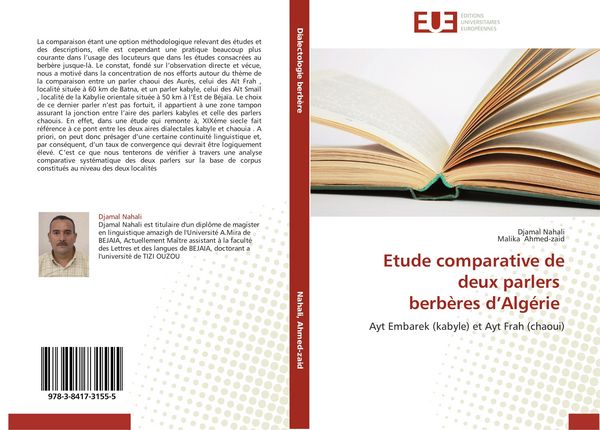 Produktbild: Etude comparative de deux parlers berb&egrave;res d'Alg&eacute;rie