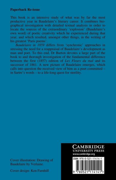 Produktbild: Baudelaire in 1859