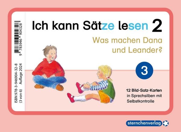 Produktbild: Ich kann S&auml;tze lesen Teil 2 in Sprechsilben mit Dana und Leander