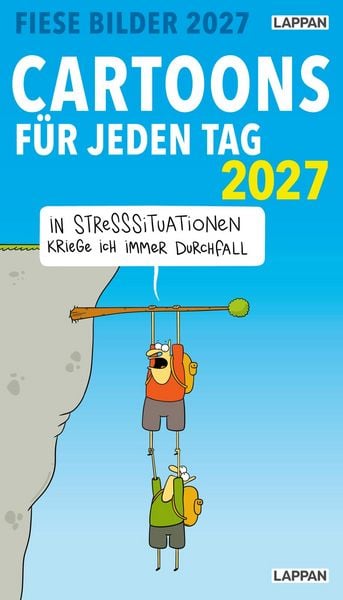 Produktbild: Fiese Bilder Cartoons f&uuml;r jeden Tag 2027: Tagesabrei&szlig;kalender