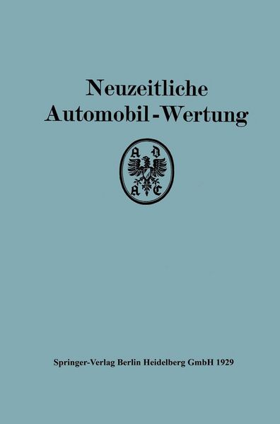 Produktbild: Neuzeitliche Automobil-Wertung