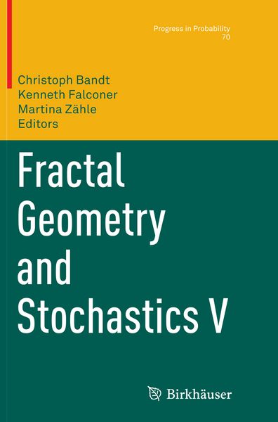 Produktbild: Fractal Geometry and Stochastics V