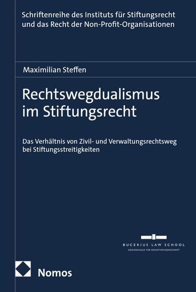 Produktbild: Rechtswegdualismus im Stiftungsrecht