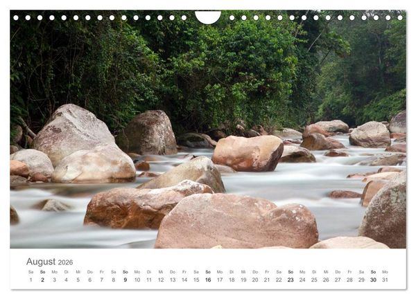 Produktbild: Ecuador - Regenwald und Vulkane (Wandkalender 2026 DIN A4 quer), CALVENDO Monatskalender