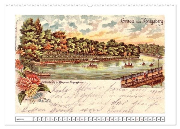 Produktbild: Gruss aus K&ouml;nigsberg (Wandkalender 2026 DIN A2 quer), CALVENDO Monatskalender