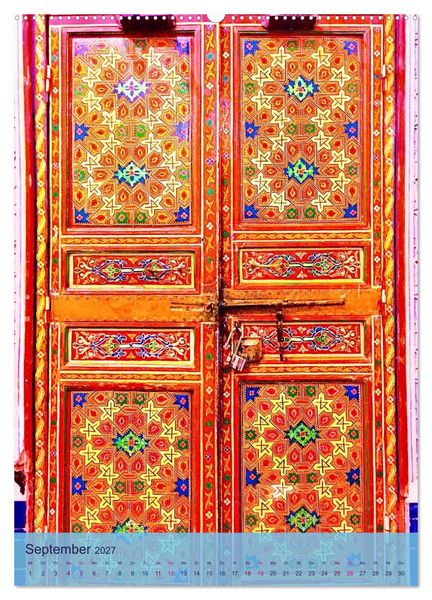 Produktbild: Mediterrane T&uuml;ren (hochwertiger Premium Wandkalender 2027 DIN A2 hoch), Kunstdruck in Hochglanz
