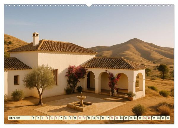 Produktbild: Paradiese der Stille - Orte zum Tr&auml;umen (hochwertiger Premium Wandkalender 2026 DIN A2 quer), Kunstdruck in Hochglanz