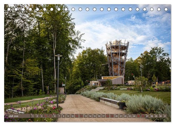 Produktbild: Kurort Bad Iburg (Tischkalender 2026 DIN A5 quer), CALVENDO Monatskalender
