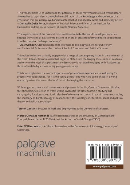 Produktbild: From Financial Crisis to Social Change