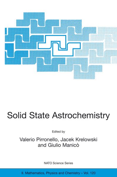 Produktbild: Solid State Astrochemistry