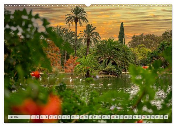 Produktbild: BARCELONA - Metropole am Mittelmeer (Wandkalender 2026 DIN A2 quer), CALVENDO Monatskalender