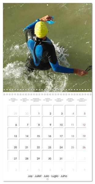 Produktbild: Triathlon Fairly Close (Wall Calendar 2026 12 &times; 12 Inch) CALVENDO 12 Month Wall Calendar