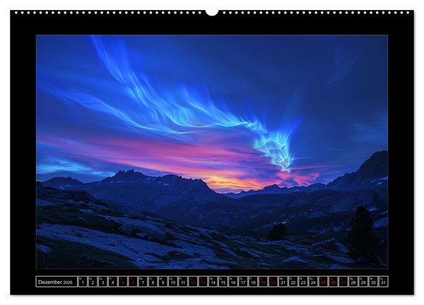 Produktbild: Spektraler Zauber (Wandkalender 2026 DIN A2 quer), CALVENDO Monatskalender