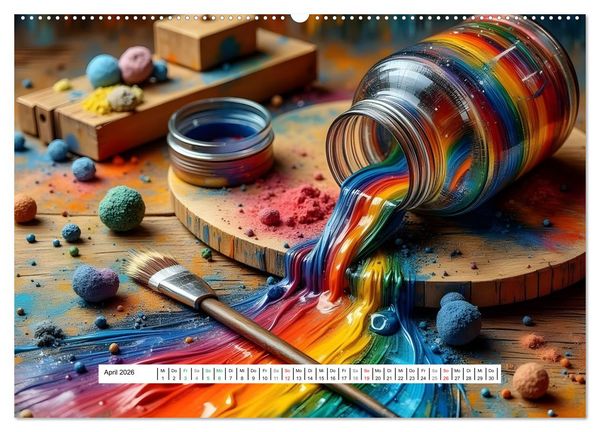 Produktbild: Ist das Kunst oder kann das weg? (Wandkalender 2026 DIN A2 quer), CALVENDO Monatskalender