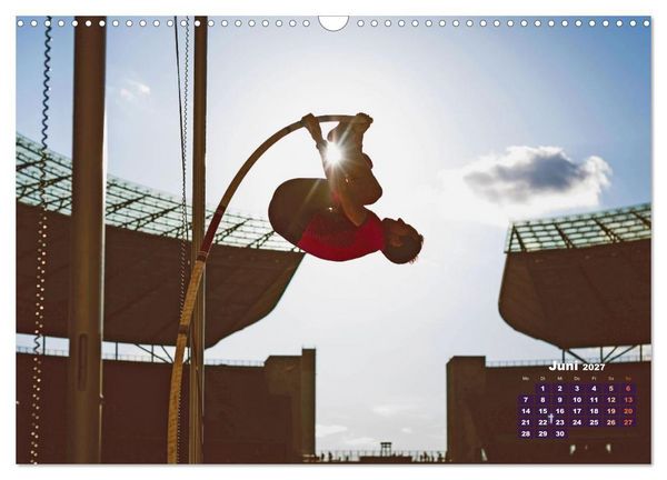 Produktbild: Faszination Leichtathletik: Schneller, h&ouml;her, weiter (Wandkalender 2027 DIN A3 quer), CALVENDO Monatskalender