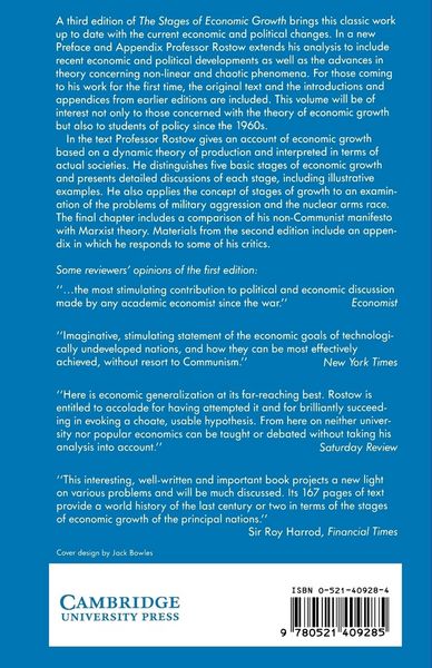 Produktbild: The Stages of Economic Growth