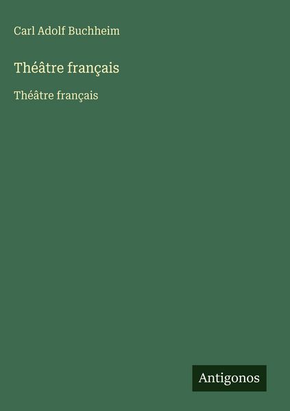 Produktbild: Th&eacute;&acirc;tre fran&ccedil;ais