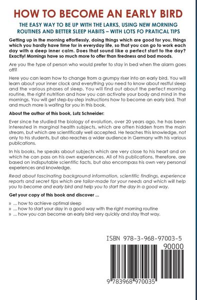Produktbild: How to Become an Early Bird