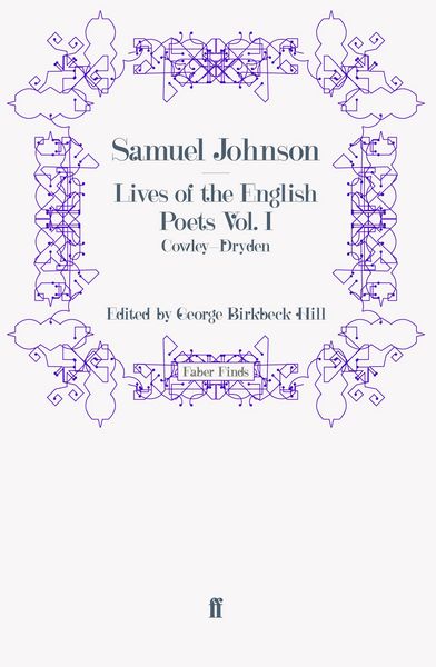 Produktbild: Lives of the English Poets Vol. I