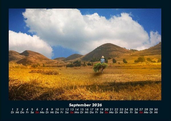 Produktbild: Berge 2026 Fotokalender DIN A4