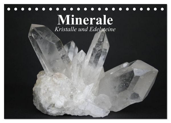 Produktbild: Minerale. Kristalle und Edelsteine (Tischkalender 2026 DIN A5 quer), CALVENDO Monatskalender
