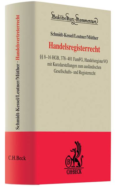 Produktbild: Handelsregisterrecht