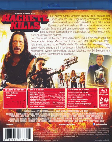 Produktbild: Machete Kills - Uncut