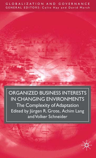 Produktbild: Organized Business Interests in Changing Environments