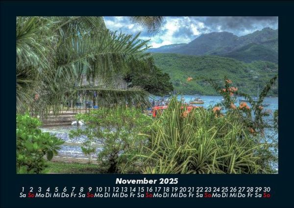 Produktbild: Palmentraum 2025 Fotokalender DIN A5