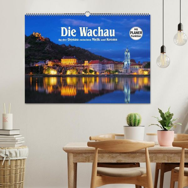 Produktbild: Die Wachau - An der Donau zwischen Melk und Krems (Wandkalender 2026 DIN A2 quer), CALVENDO Monatskalender